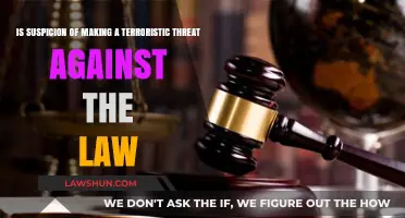 Is Suspicion of Making a Terroristic Threat Illegal?
