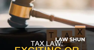 is tax law boring