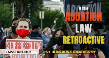 Texas Abortion Law: Retroactive Implications Explored