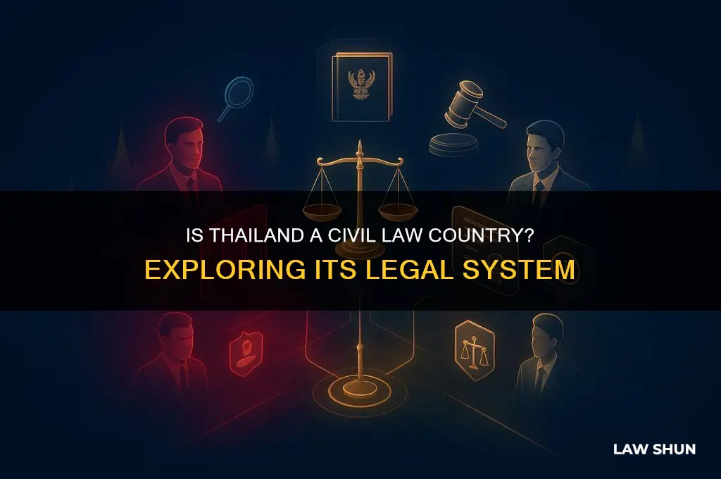 is thailand a civil law country