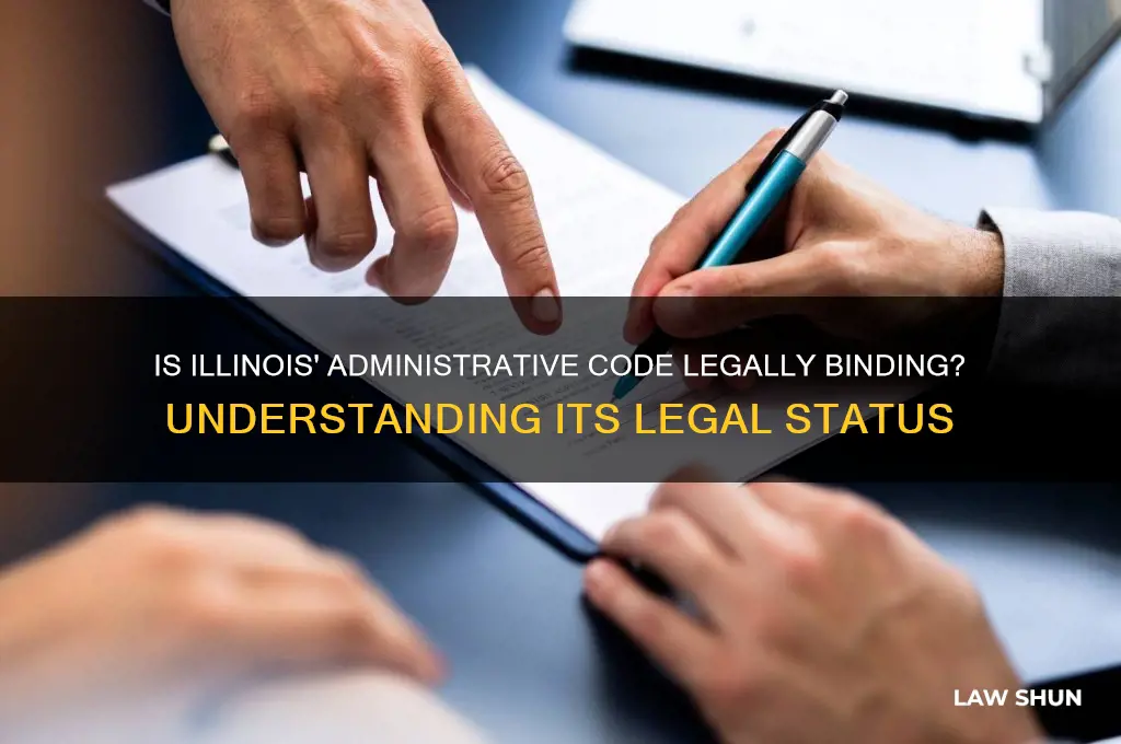 is the administrative code illinois law