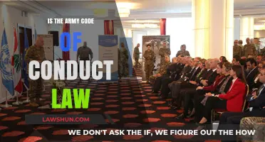 Is the Army Code of Conduct Legally Binding? Exploring Its Legal Status