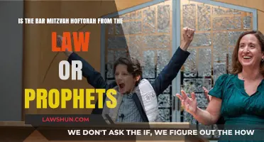 Bar Mitzvah Haftorah: Law or Prophets? Exploring the Tradition