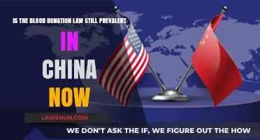China's Blood Donation Law: Current Status and Prevalence Today