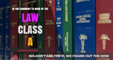 Is the Comment to Book of the Law Class A?