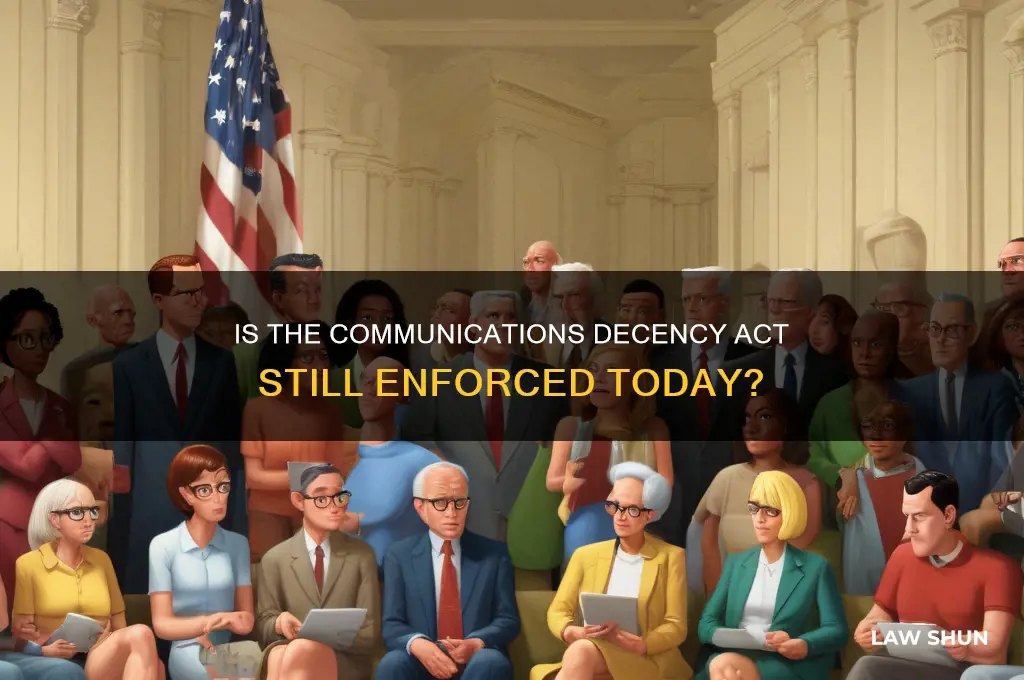 is the communications decency act still a law