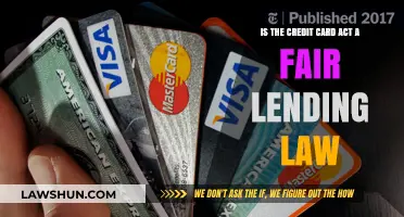 Is the Credit Card Act a Fair Lending Law?
