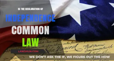 The Declaration of Independence: Common Law Roots