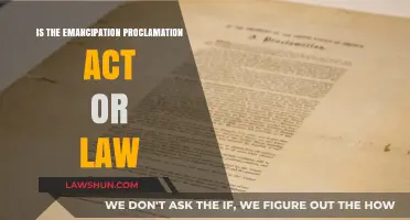 Emancipation Proclamation: Act, Law, or Executive Order? Understanding Its Legal Status