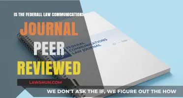 Is the Federal Communications Law Journal Peer-Reviewed?