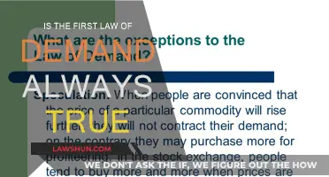 Demand Law: Is It Always True?