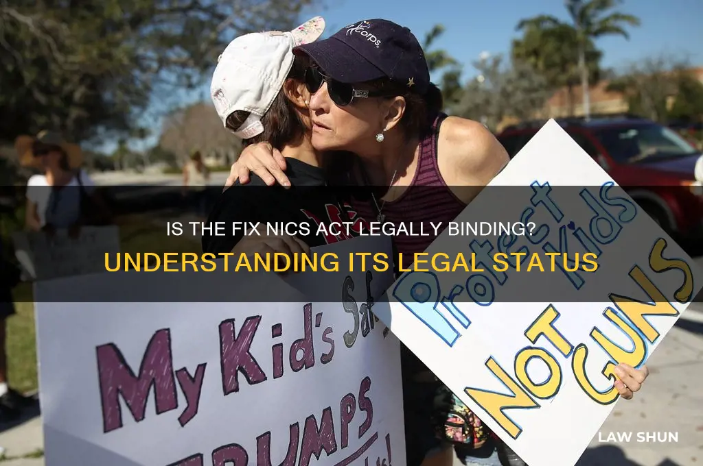 is the fix nics act a law