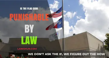 Is Violating the Flag Code a Legally Punishable Offense?