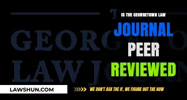 Is the Georgetown Law Journal Peer-Reviewed? Uncovering the Editorial Process