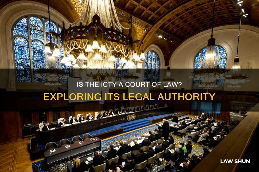 is the icty a court of law