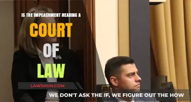 Is Impeachment a Court of Law? Understanding the Legal Process
