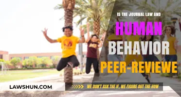 Is Law and Human Behavior a Peer-Reviewed Journal?