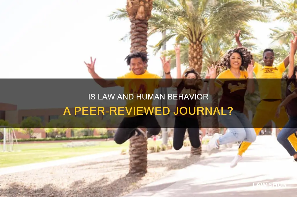is the journal law and human behavior peer-reviewed
