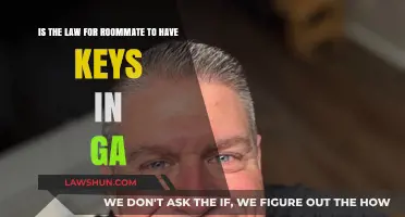 Georgia Roommate Rights: Are Key Copies Legally Required?