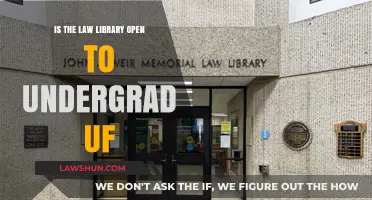 UF Law Library Access for Undergrads: Policies and Availability Explained
