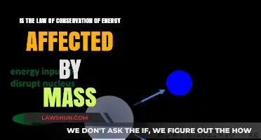 Does Mass Influence the Law of Conservation of Energy?