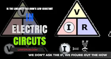 Is Ohm's Law Linearity Constant in Electric Circuits? Exploring the Truth