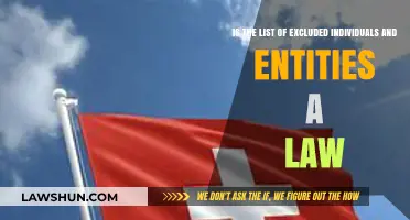 Is the Excluded Individuals and Entities List Legally Binding?