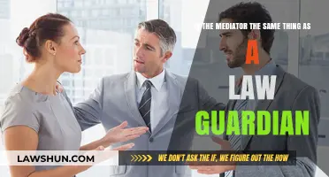 Mediator vs. Law Guardian: Understanding Their Distinct Roles in Legal Cases