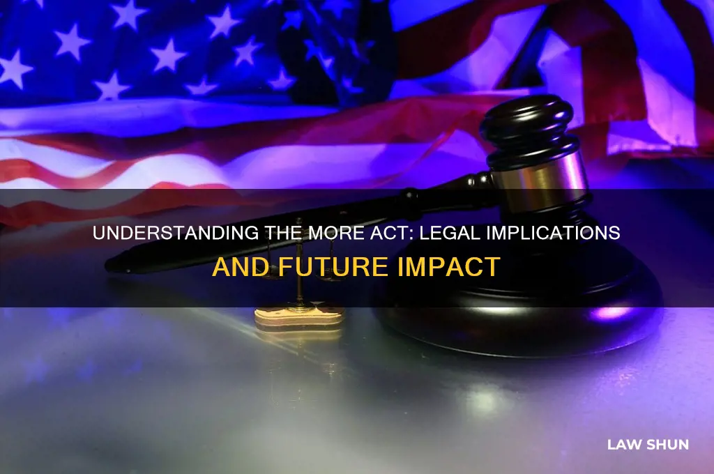 is the more act law
