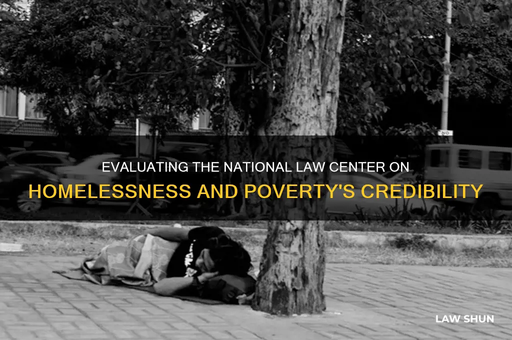 is the national law center on homelessness and poverty reliable