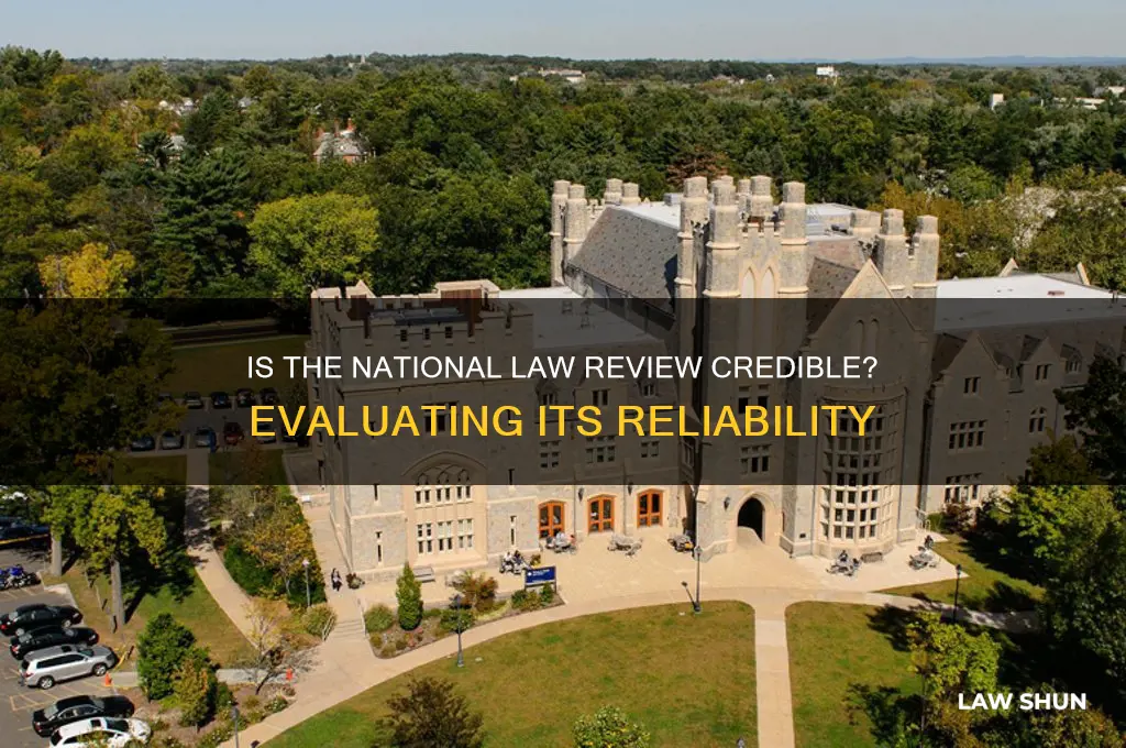is the national law review credable