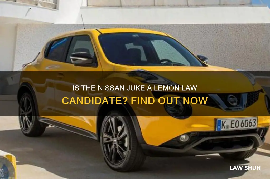 is the nissan juke a lemon law