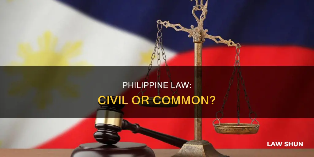 is the philippines common or civil law