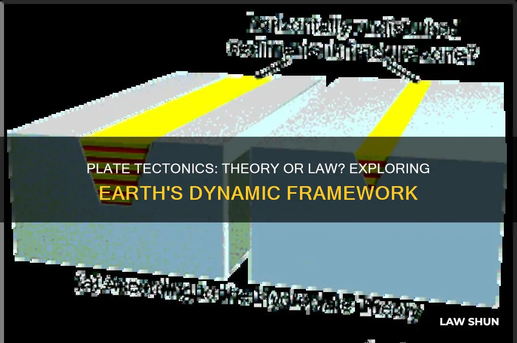 is the plate tectonic thoery siimilar to a physical law