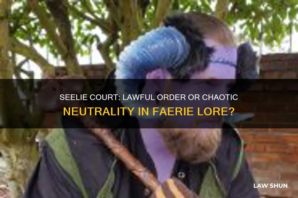 is the seelie court lawful or chaotic