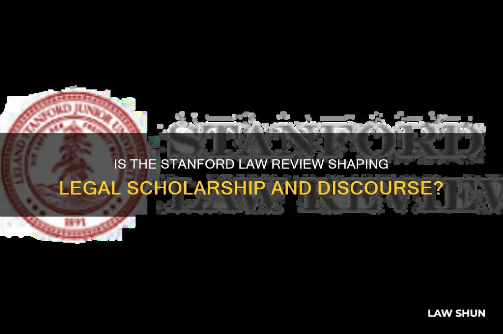 is the stanford law review