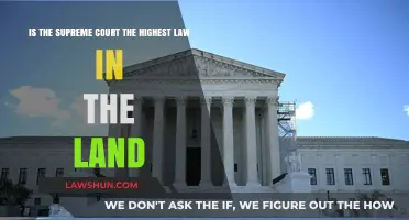 Is the Supreme Court Truly the Highest Law in the Land?