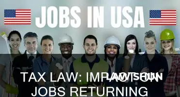 is the tax law bring jobs back to usa