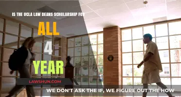 UCLA Law Dean's Scholarship: 4-Year Full Ride Explained
