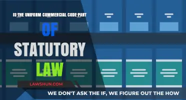 Is the Uniform Commercial Code Statutory Law? Exploring Legal Frameworks