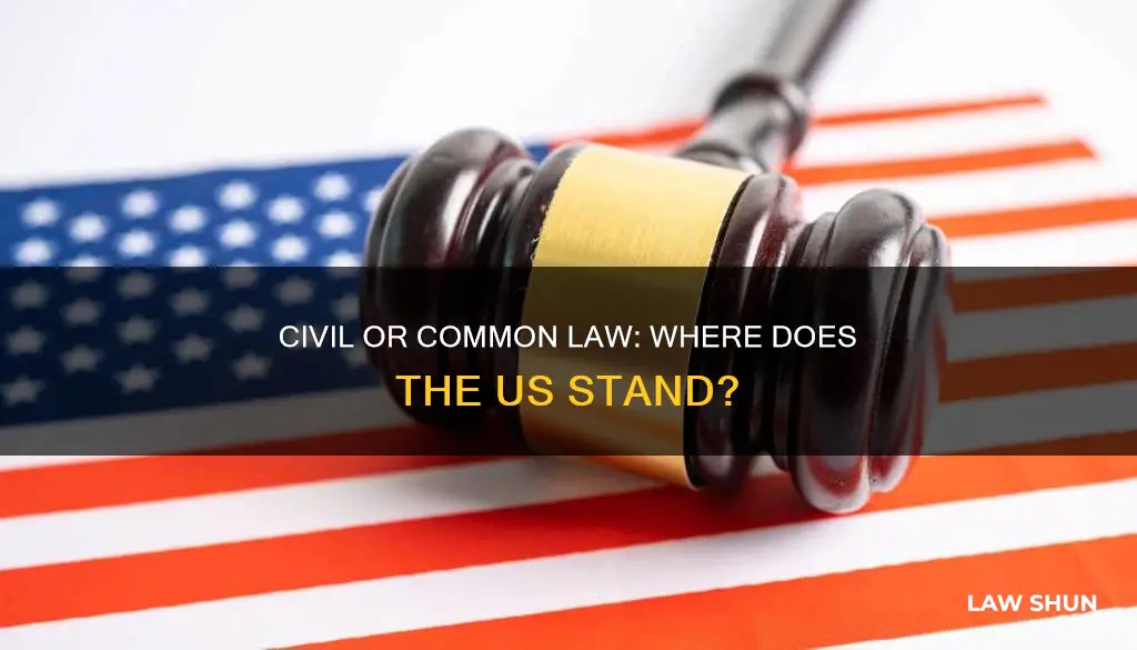 is the us apart of civil or common law