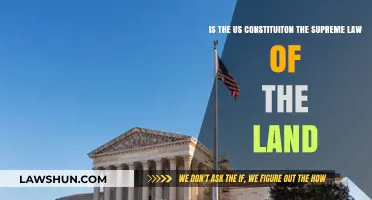 Is the US Constitution Truly the Supreme Law of the Land?