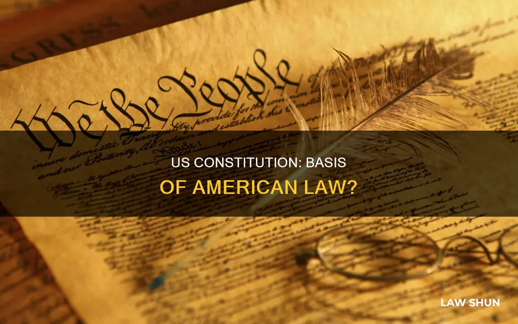 is the us constitution a basis for laws