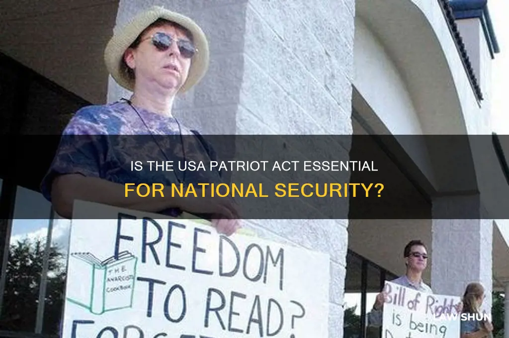 is the usa patriot act a necessary law