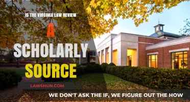 Is the Virginia Law Review a Credible Scholarly Source?
