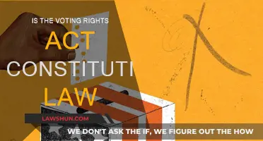 Voting Rights Act: Constitutional Law or Not?