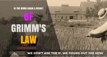 Grain's Germanic Roots: Grimm's Law and Linguistic Evolution Explored