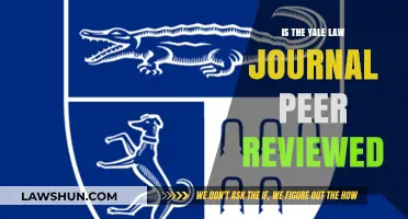 Is the Yale Law Journal Peer-Reviewed? Uncovering the Editorial Process