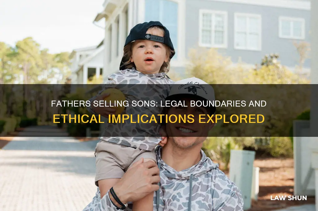 is their a a law against fathers selling their sons