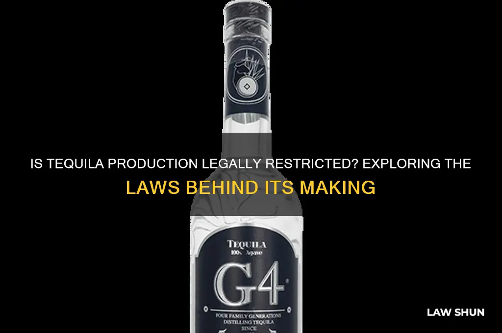 is their a law that prohbits the making of tequila